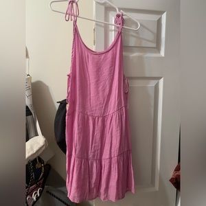 Purple sundress